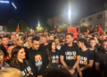 Nis protesta në sheshin “Skënderbeu” në Prishtinë