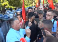 Protestuesit përleshen me policinë, Nasim Haradinj kërkon të ulen gjakrat