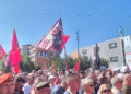 Nis protesta në sheshin “Skënderbeu” në Prishtinë