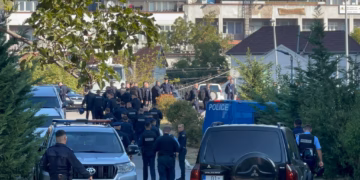 Forca të shtuara të policisë në Prishtinë