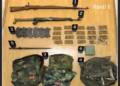Policia sekuestron armë, municion e uniforma ushtarake në dy lokacione në veri, arrestohet një person
