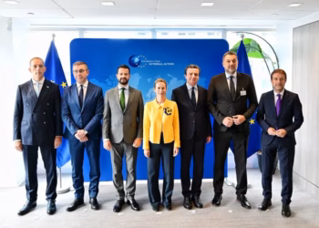 Kurti para Kallasit dhe përfaqësuesve të Ballkanit Perëndimor: Kosova s’mund të mbetet peng i Serbisë