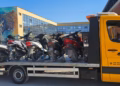 ​50 gjoba për motoçiklistët në Ferizaj, konfiskohen 14 motoçikleta dhe 8 trotinetë