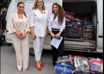 Në Gjilan shpërndahen rreth 500 palë veshmbathje për fëmijët në nevojë