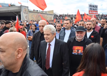 Pas protestës në Shkup, Ahmeti: Zëri i mijëra qytetarëve – një drejtësi për çlirimtarët