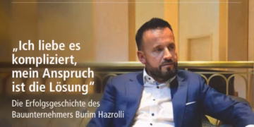 Revista gjermane “Diplomatisches Magazin” i kushton portret sipërmarrësit shqiptar Burim Hazrolli