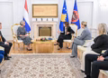 Haxhiu pret ambasadoren e re të Holandës, i uron suksese në misionin e saj të ri dipomatik