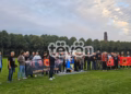 Foto nga Haga: Qindra shqiptarë me flamuj e simbole të UÇK-së presin verdiktin për ish-krerët e UÇK-së