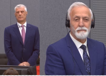 Specialja dënon Thaçin dhe Krasniqin me nga 25 vjet burgim