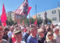 Nis protesta në sheshin “Skënderbeu” në Prishtinë