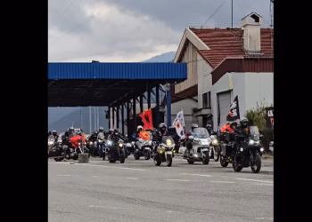 Motoristët veteranë të UÇK-së nisen nga Vërmica drejt Prishtinës