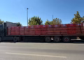 300 euro gjobë për kompaninë në Prizren, kamioni transportonte blloqe ndërtimi pa siguruar ngarkesën