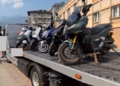Gjashtë motoçikleta sekuestrohen në Pejë gjatë aksionit për sigurinë në shkolla