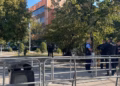 Forca të shtuara të Policisë së Kosovës janë vendosur mëngjesin e sotëm pranë objektit të Qeverisë