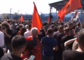 Protesta për vendimin në Hagë, gjuajte me gurë, thyhen dritaret e objektit të EULEX-it