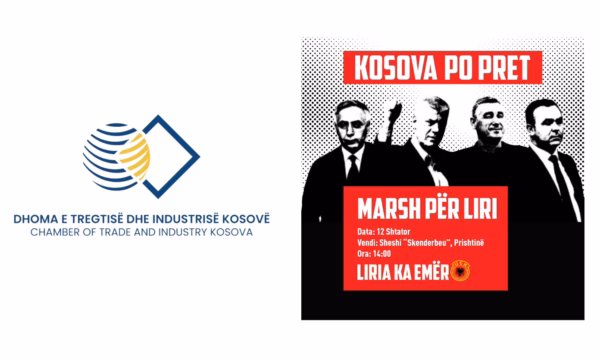 DHTIK mbështet marshin “Kosova po pret”