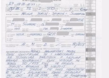 Në zonën 50 km/h voziti me 155 km/h, shoferi dënohet me 500 euro