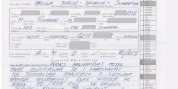 Në zonën 50 km/h voziti me 155 km/h, shoferi dënohet me 500 euro