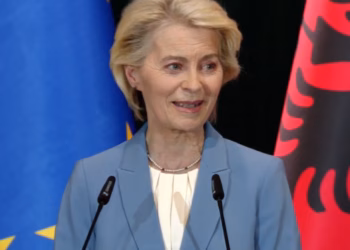 Von der Leyen: Shqipëria ndër vendet kryesuese në procesin e anëtarësimit në BE