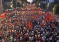 Protesta e 129-të në Tiranë