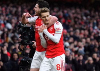  Arsenali blindon yjet, pas Artetës radha e Rice, Odegaard e Timber