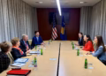 Osmani takon senatorët amerikan, kërkon mbështetjen për dialogun strategjik midis Kosovës dhe SHBA-ve