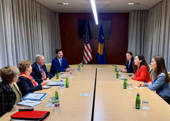Osmani takon senatorët amerikan, kërkon mbështetjen për dialogun strategjik midis Kosovës dhe SHBA-ve