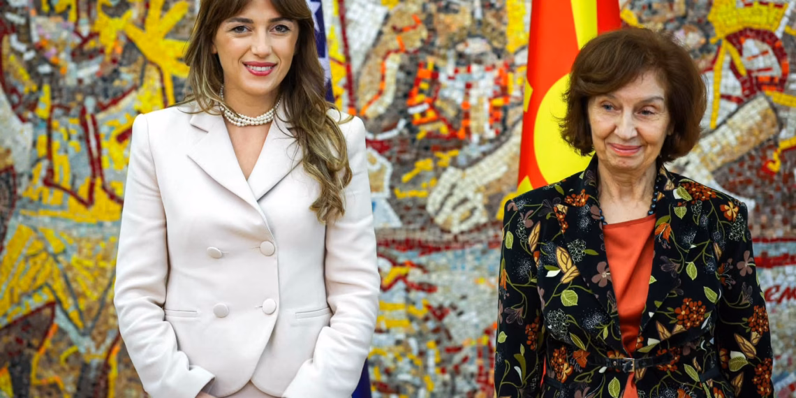 Haxhiu dhe Davkova diskutojnë për mbështetje në rrugën euro-atlantike