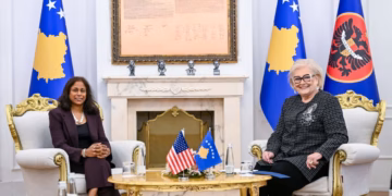 Presidentja Shiroka-Pula priti në takim të ngarkuarën me punë në Ambasadën e ShBA-së, Anu Prattipati