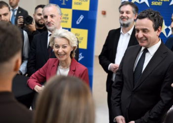 ​Kurti dhe von der Leyen vizituan objektin e ri të FShMN-së, investimi afër 18 milionë euro