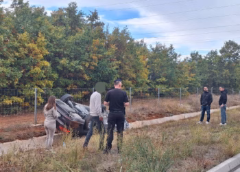 Vetaksident trafiku në rrugën Prishtinë–Gjilan