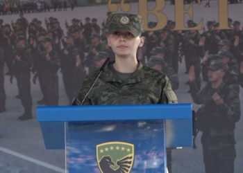 ​Ushtarja e re e FSK-së Argjendë Elshani: Forca e një ushtari nuk matet nga gjinia