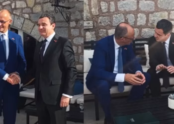 Kurti takohet me kancelarin Merz në Samitin e Procesit të Berlinit në Mal të Zi