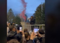 Pas aksionit në Ministrinë e Drejtësisë, protestuesit marshojnë drejt KPK-së