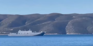 Pesë luftanije të NATO-s mbërrijnë në Orikum të Vlorës për stërvitje të përbashkët ushtarake