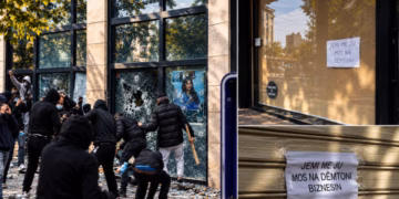 Rreth 90 biznese të dëmtuara nga protestat në Tiranë, humbjet arrijnë në 18 milionë lekë