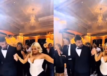 Bebe Rexha ndan një video duke kërcyer me Ledri Vulën në dasmën e vëllait të saj