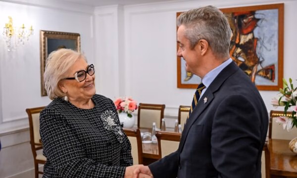 Presidentja Shiroka Pula takon ambasadorin britanik, diskutojnë për sigurinë dhe bashkëpunimin ekonomik