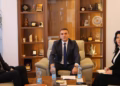 Kryeprokurori i Shtetit priti në takim përfaqësuesin e projektit të Bashkimit Evropian “EU4FAST”