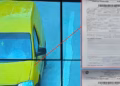 Drejtonte veturën me targa të një automjeti tjetër, identifikohet dhe gjobitet shoferi në Prishtinë