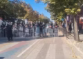 Dita e shtatë e protestës, nis grumbullimi i protestuesve para Ministrisë së Arsimit