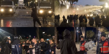Dita e pestë: Flakë, tym, gaz lotsjellës e plumba gome, Hitaj mbron pajisjet e përdorura