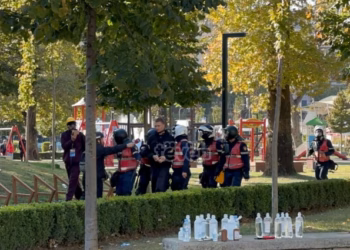 Dita e shtatë e protestës në Tiranë, sulmohet Gjykata e Apelit-disa protestues shoqërohet në polici