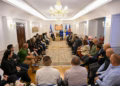 Presidentja Justina Shiroka Pula takon stafin civil të Zyrës së Presidentes
