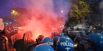 Italia në protesta masive, përplasje me policinë në disa qytete, 371 persona të arrestuar