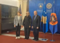 Presidentja Shiroka-Pula pret në takim senatorët amerikanë Shaheen dhe Durbin