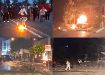 Mbyllet pa dhunë dita e 9-të e protestës në Tiranë
