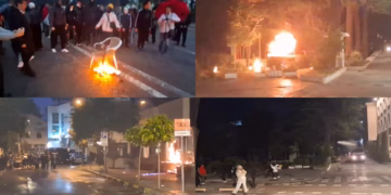 Mbyllet pa dhunë dita e 9-të e protestës në Tiranë
