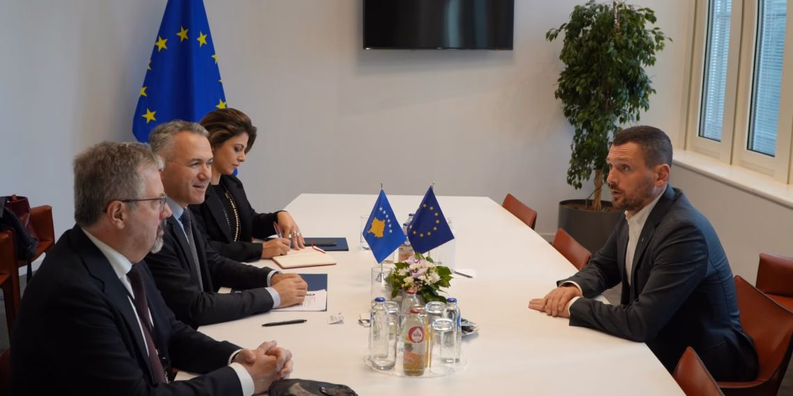 Zulfaj takohet me eurodeputetin nga Suedia, diskutojnë statusin kandidat të Kosovës
